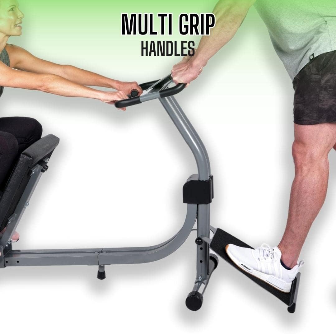 Full Body Stretching Machine Nitrofit Limber Pro. Only Stretch Machine with Adjustable Sliding Seat & Slant Board. Stretch Training Video included.
