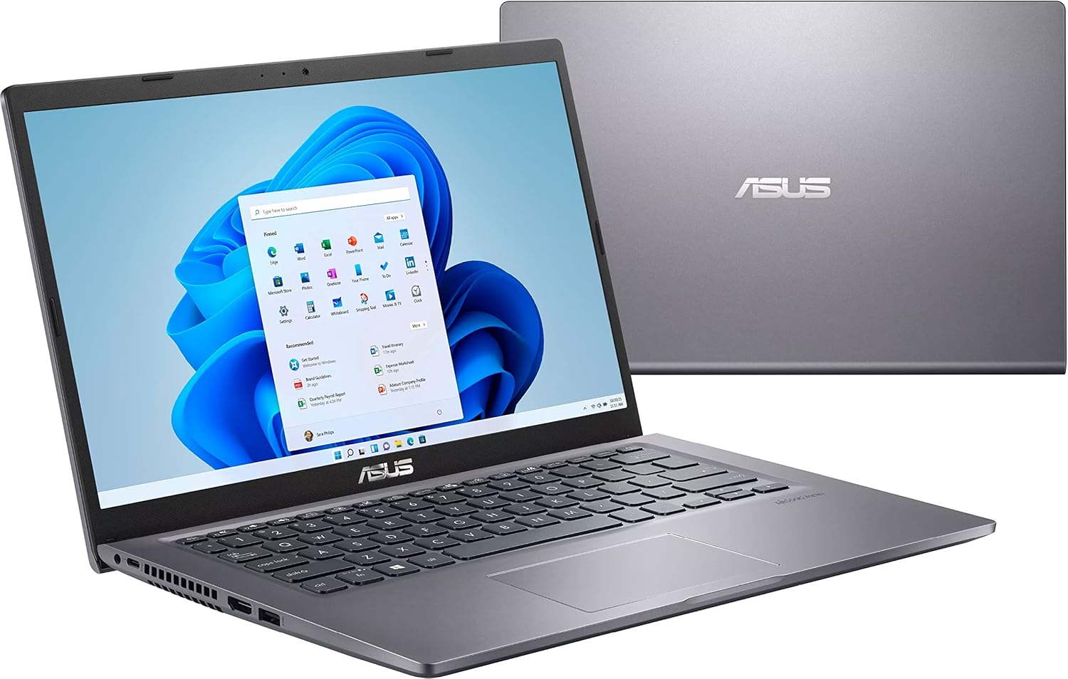 2022 Newest ASUS Vivobook 14 Thin and Light Laptop 14.0" 60Hz HD LED Backlit Display (AMD Ryzen 3 3250U 2-Core, 8GB RAM, 128GB SSD, AMD Radeon
