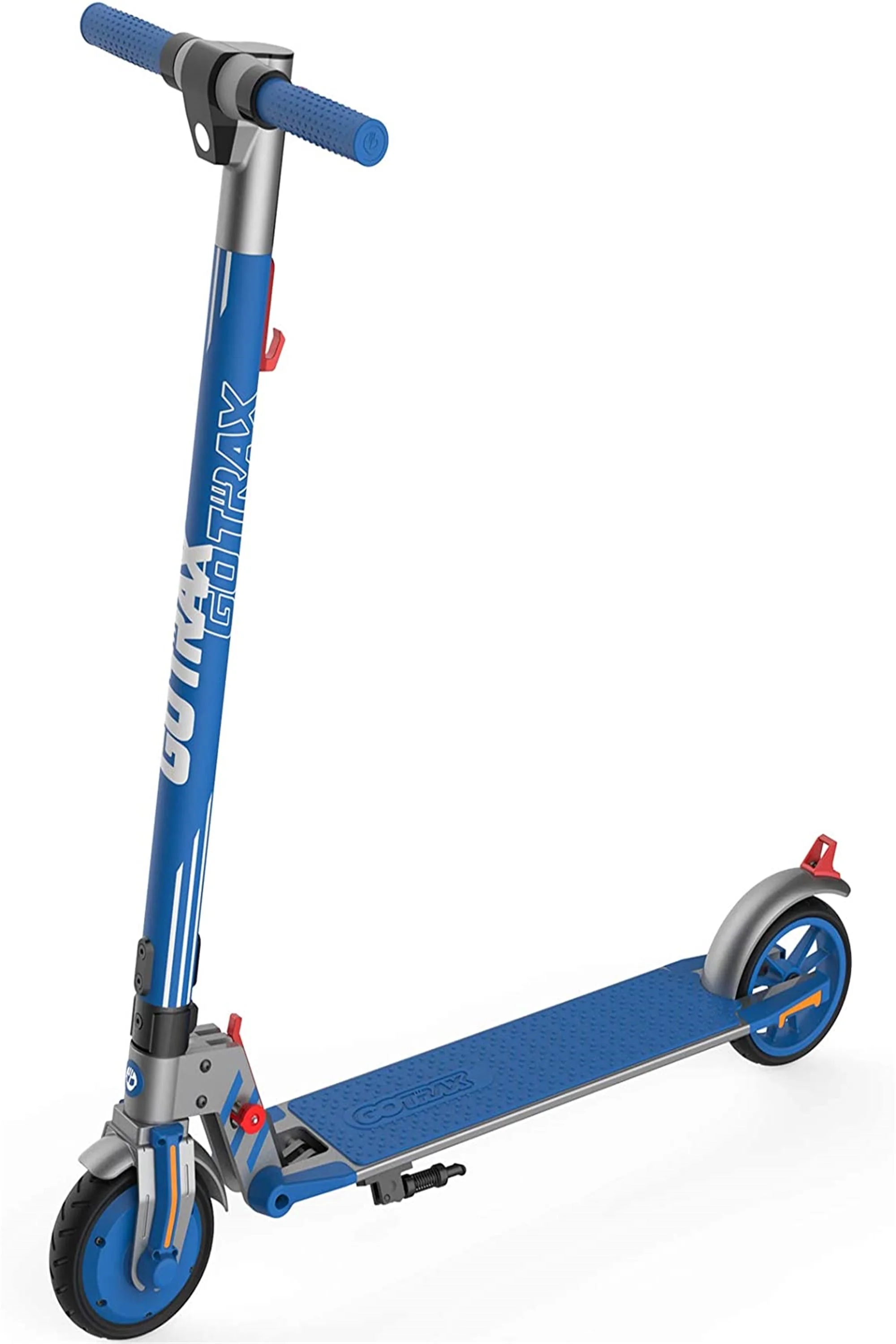 GOTRAX Vibe Electric Scooter for Kids Teens 8-15, 250W 6.5 Tires 7 Miles Foldable Commuting E-Scooter, Blue