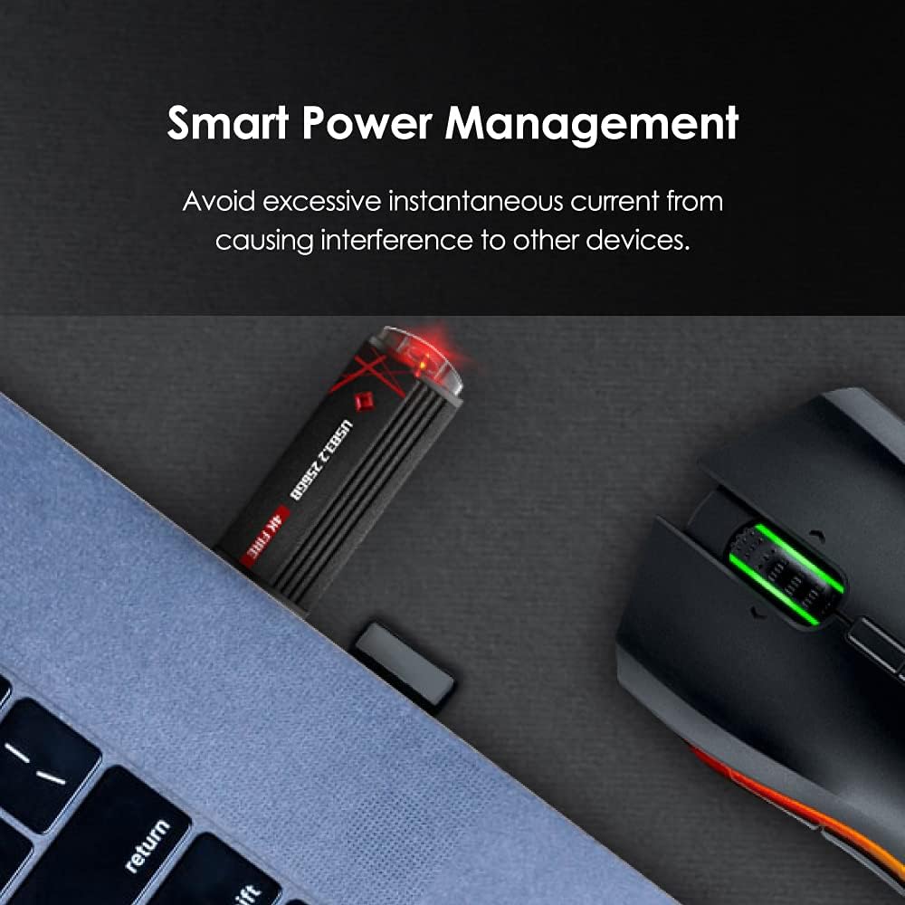 TCELL 4K Fire 512GB USB 3.2 Flash Drive 400MB/s Above,UASP Supported