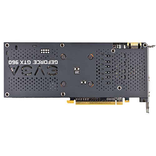 EVGA GeForce GTX 960 2GB GAMING ACX 2.0+, Whisper Silent Cooling Graphics Card 02G-P4-2963-KR