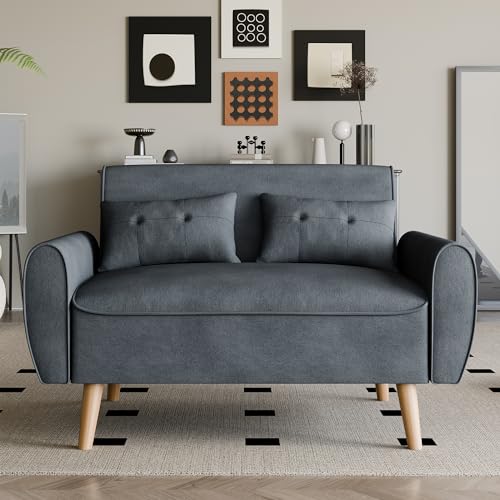 Vongrasig 47" Small Modern Loveseat Sofa