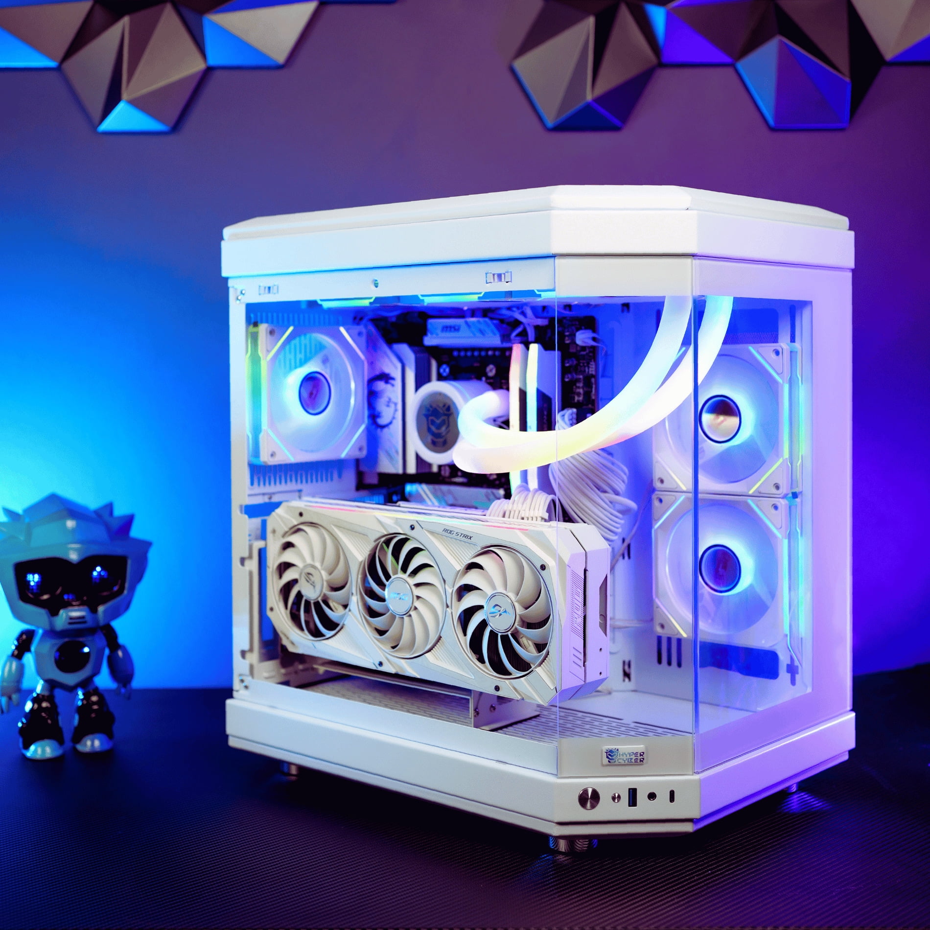 Hyper Cyber Ultra XW | AMD Ryzen 9 9950X3D | NVIDIA GeForce RTX 4070 | Gaming PC