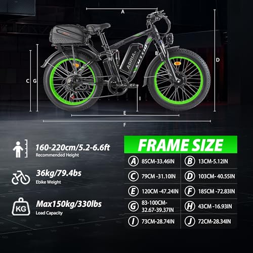 Adria24 Peak 4000W Dual Motor Electric Bike for Adults - 42MPH 52V 30AH Dirt Ebike for Off-Road Mountain Beach Snow (US Warehouse)
