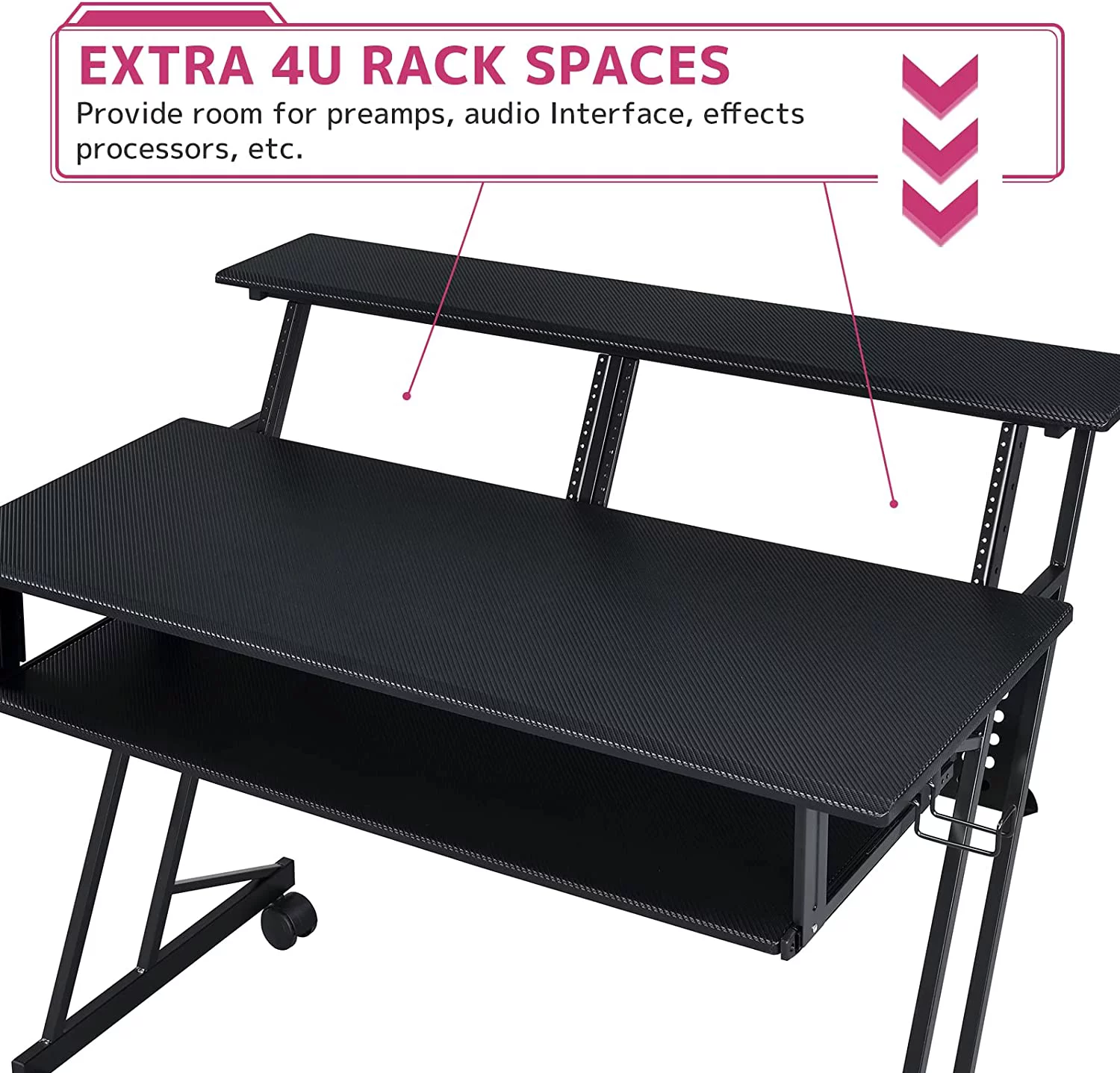 Music Studio Producer Recording Piano Desk Workstation Table - Radiant Selections