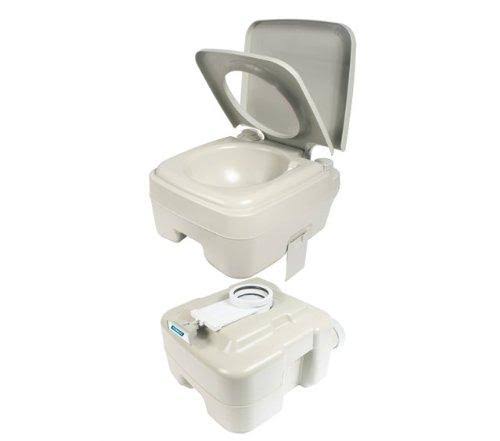 Camco 2.6 Gallon 2.6-Gallon Portable Travel Toilet-Designed for Camping, RV
