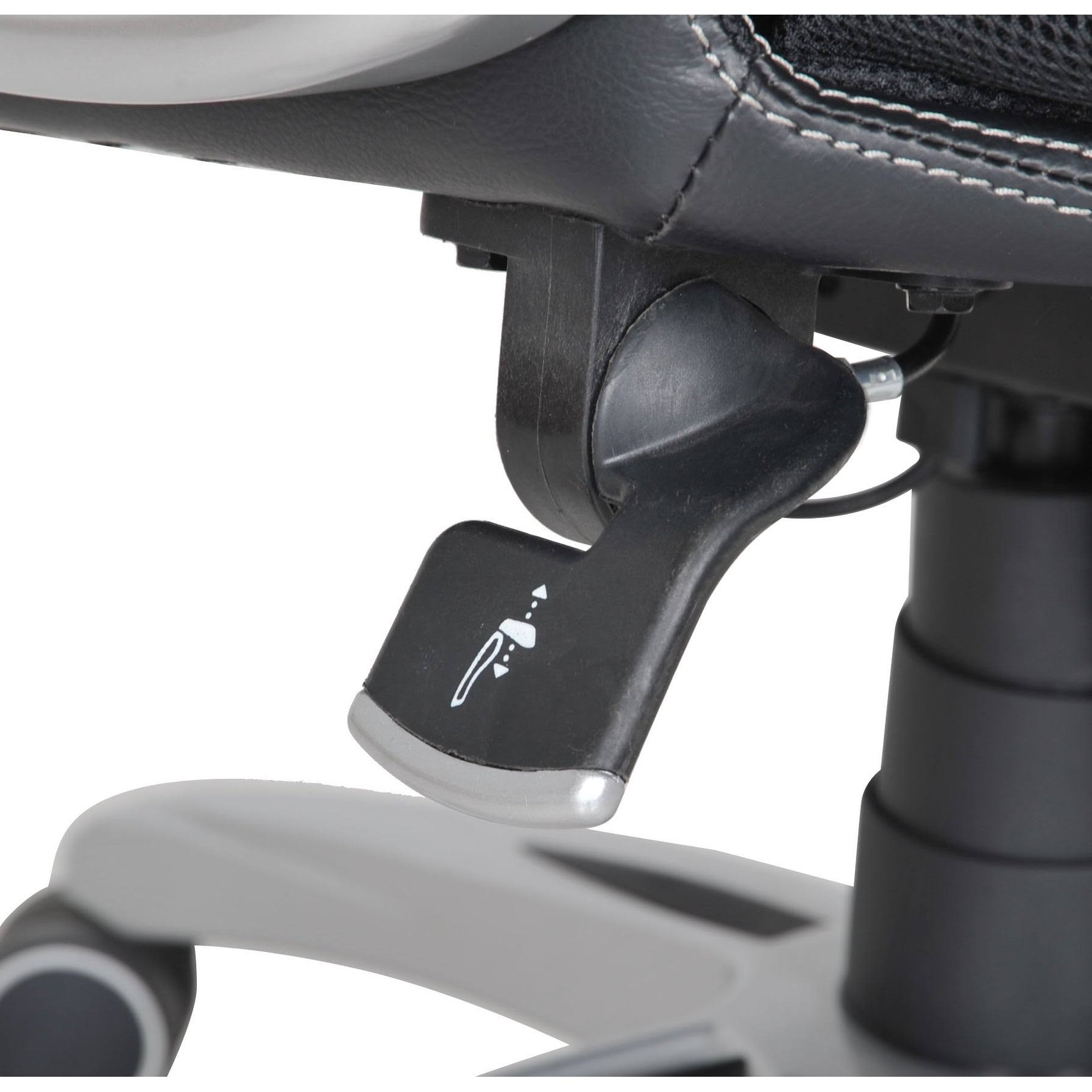 Serta Back in Motion Bonded Leather Health and Wellness Executive Office Chair (Black)