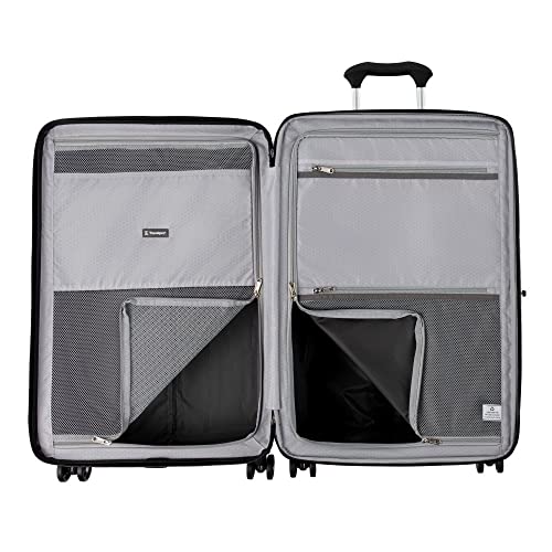 Travelpro Maxlite Air Hardside Expandable Carry on Luggage, 8 Spinner Wheels, Lightweight Hard Shell Polycarbonate Suitcase, Shadow Grey