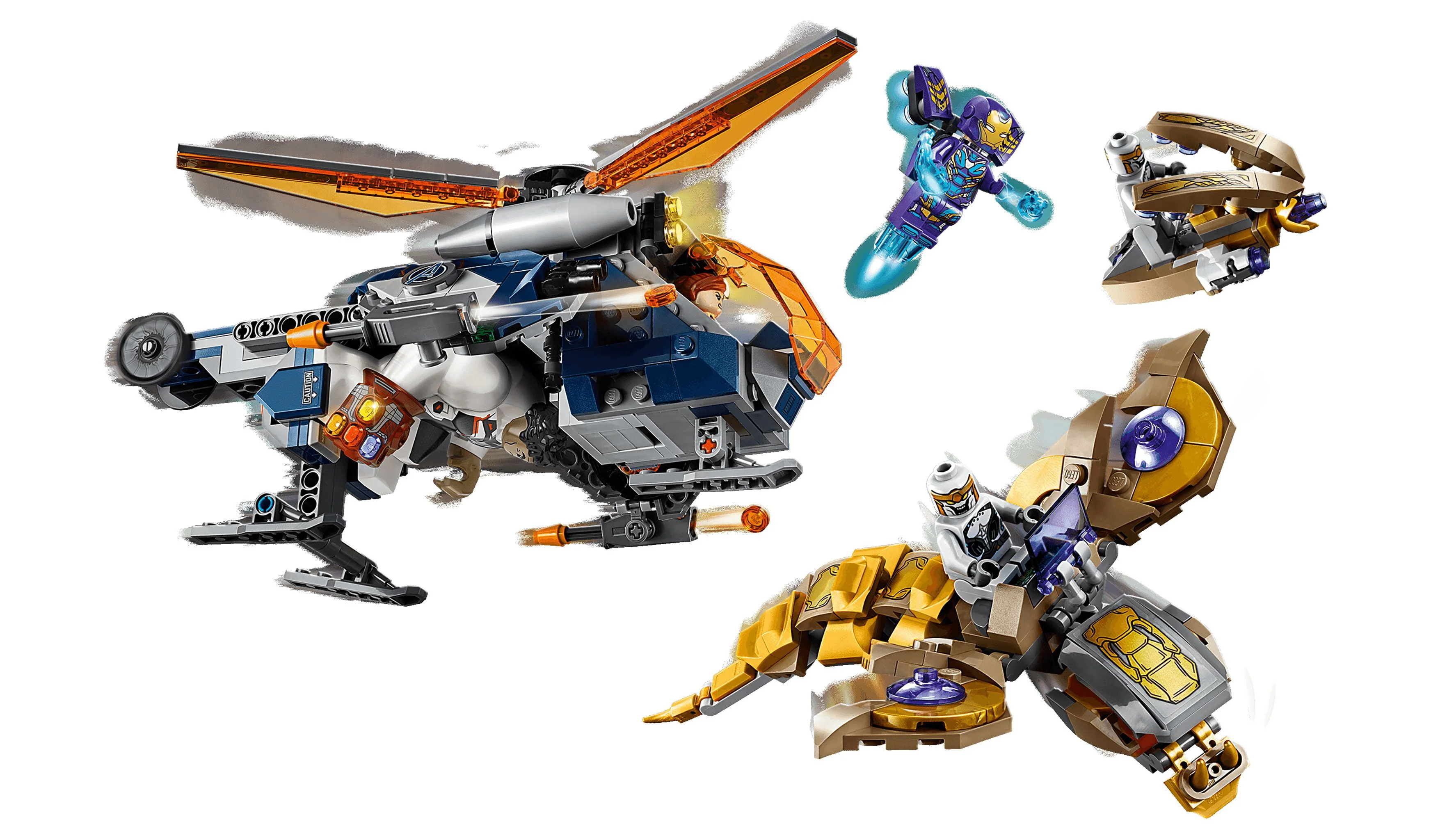 LEGO Super Heroes Avengers Hulk Helicopter Rescue 76144