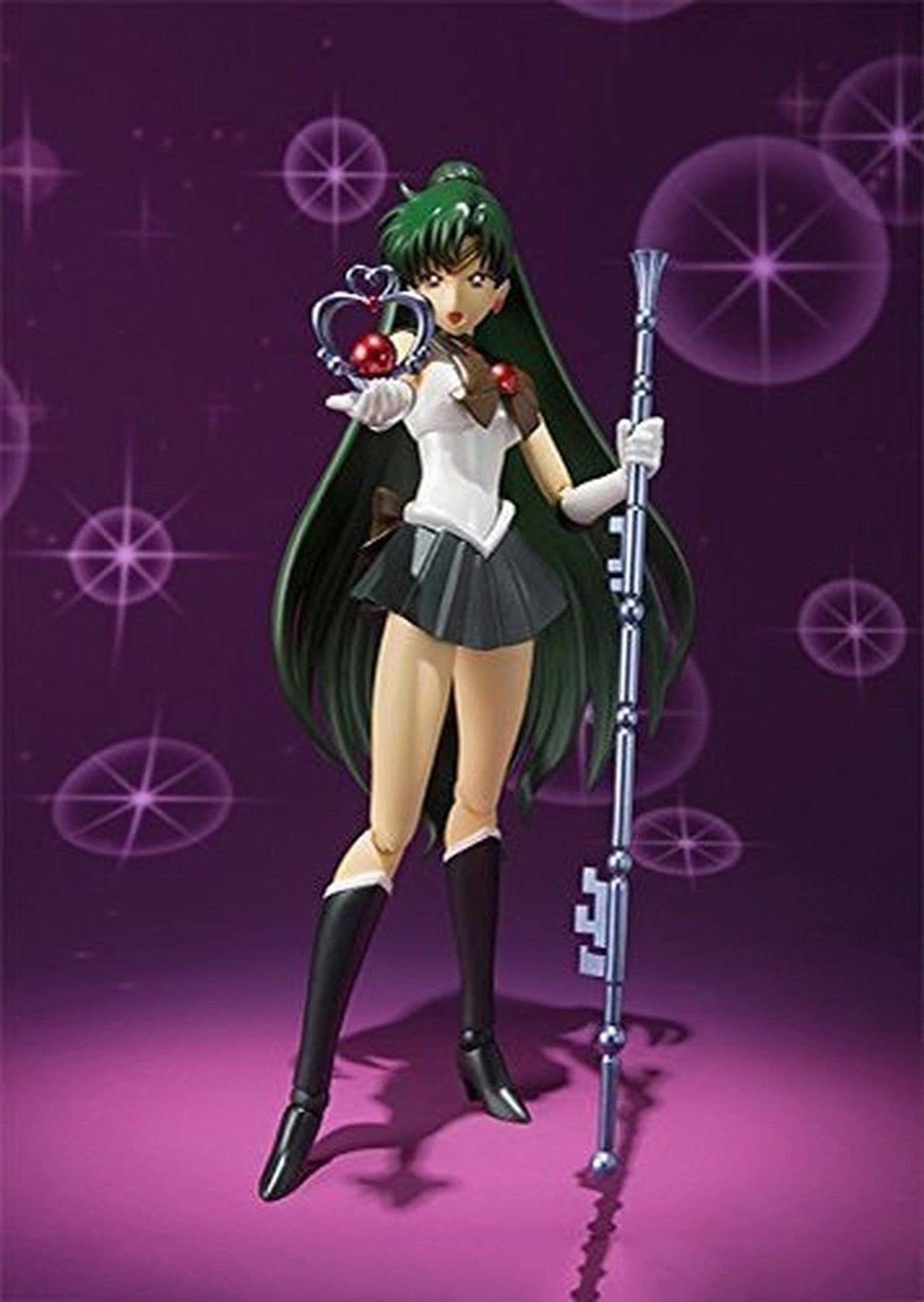 S.H.Figuarts Sailor Moon Sailor Pluto Action Figure Bandai Tamashii N