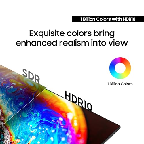SAMSUNG Viewfinity S65UA Series 34-Inch Ultrawide QHD Curved Monitor, 100Hz, USB-C, HDR10 (1 Billion Colors), Height Adjustable Stand