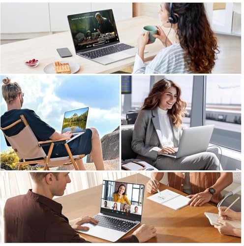 Gaming Laptop N5095, 15.6 Inch Laptop Computer, Laptops 24GB RAM 1TB SSD,Laptops Gamer 180 Angle Opening