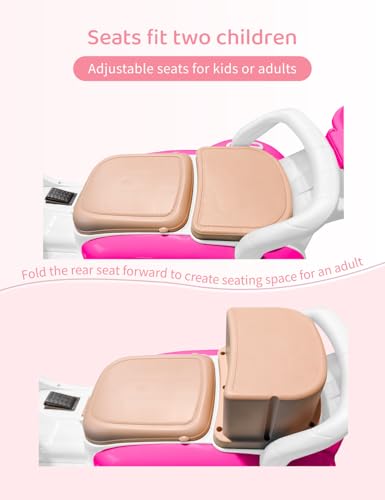 Kids Electric Motorcycle,3 Wheel Bike, Electric Scooter for 3 Year Old,3-Wheel 12V Ride On Scooter for Kids with Storage Compartments