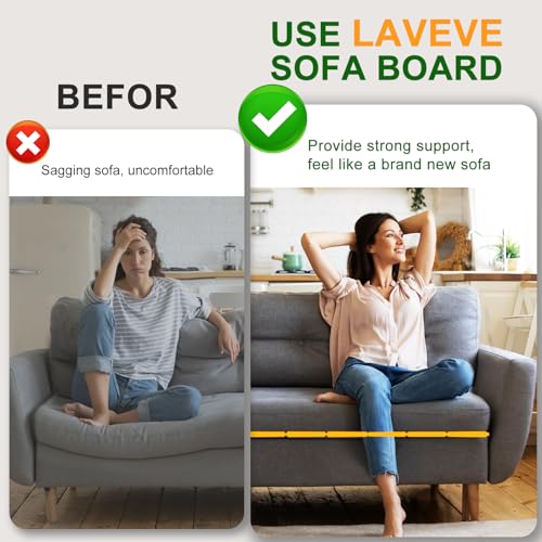 Heavy Duty Couch Cushion Support for Sagging Seat 20.5''x81'', Thicken Solid Wood Sofa Under Cushions Boards,Perfectly Fix and Protect Seat