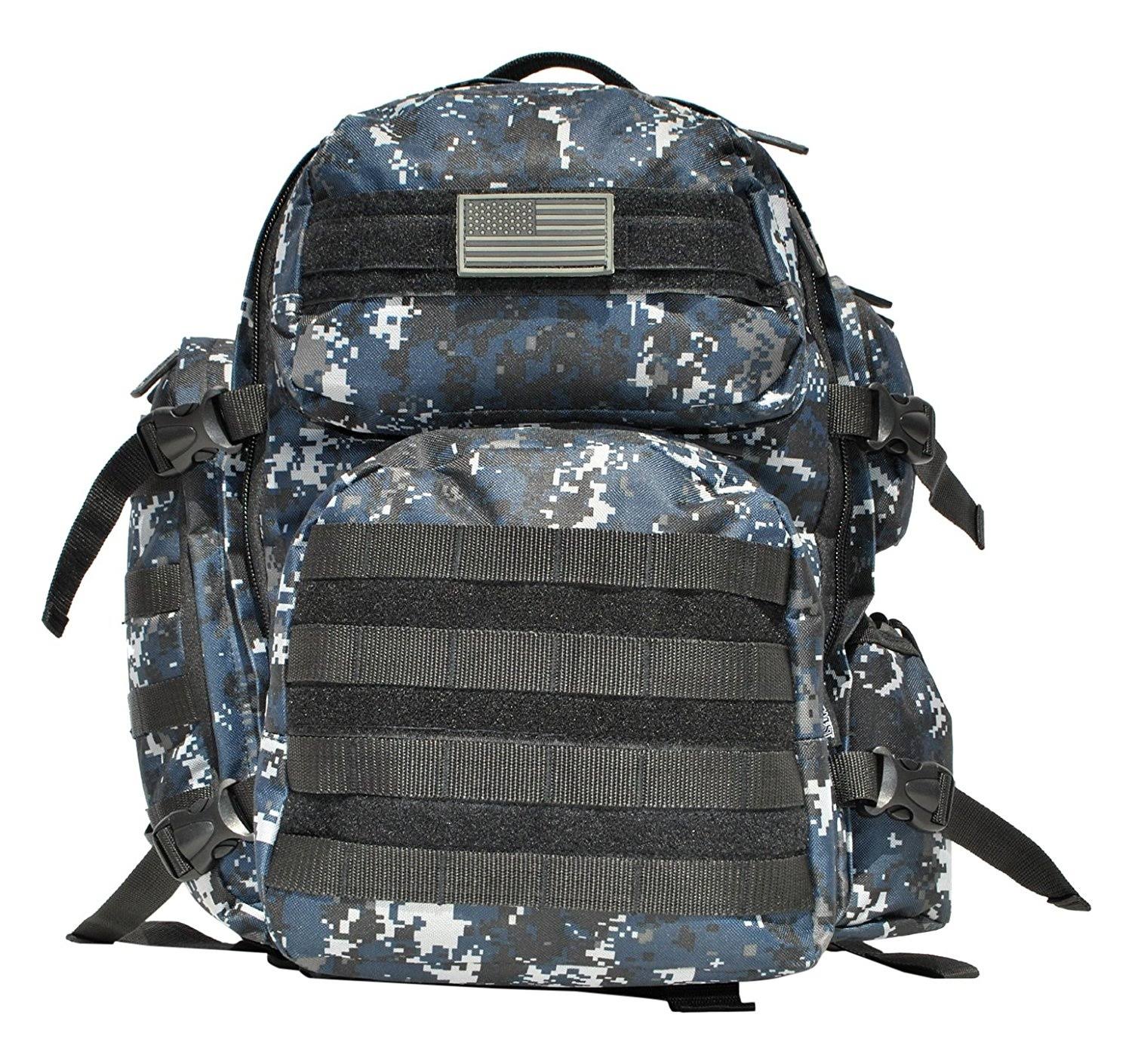 East West U.S.A RTC515 Tactical Molle Sport Military Assault Expandable Trekking Bag