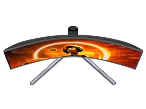 AOC C27G2Z 27" Curved Frameless Ultra-Fast Gaming Monitor, FHD 1080p, 0.5ms 240Hz, FreeSync, 2x HDMI 2.0, 1x Display Port, Height Adjustable