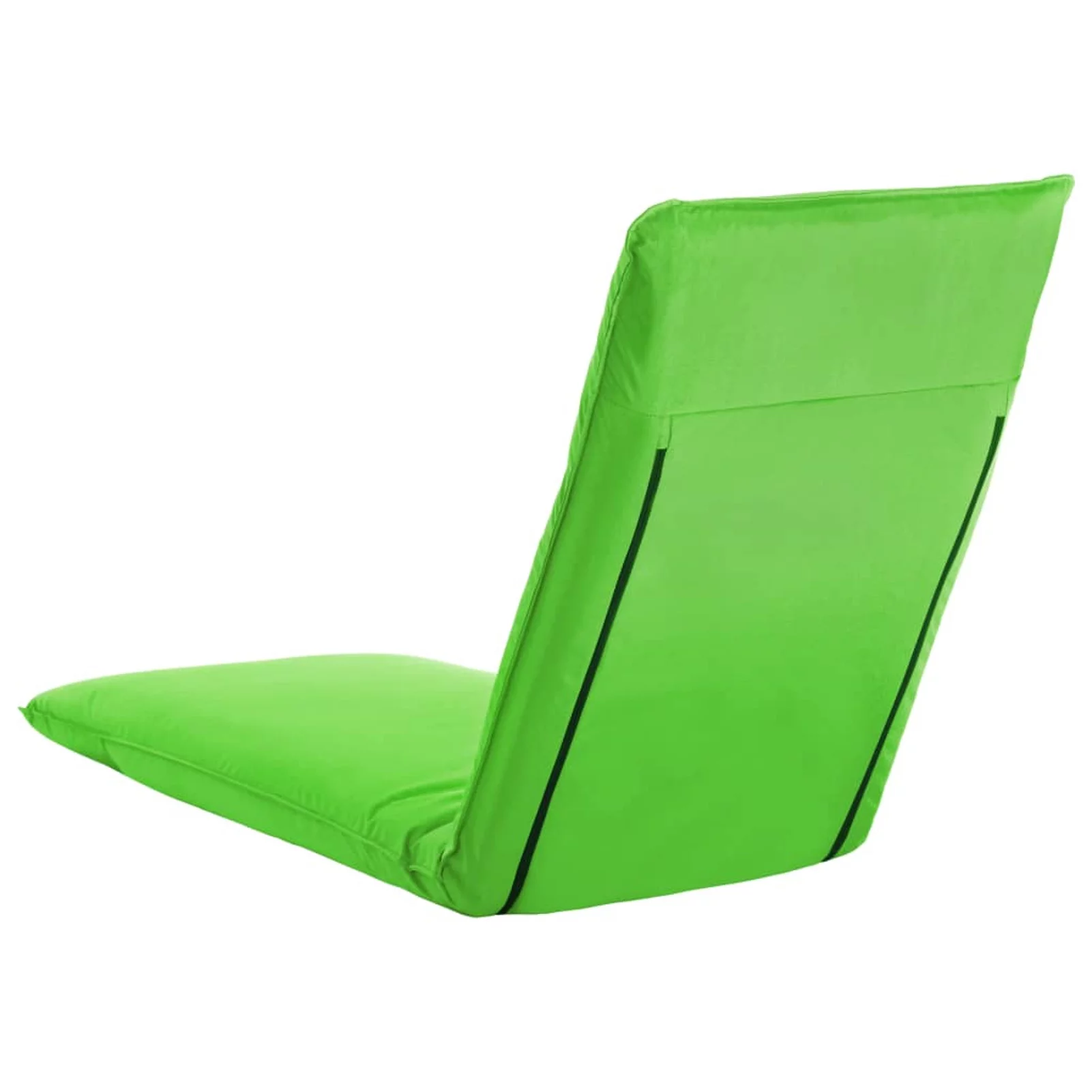 moobody Folding Sun Lounger 5 Level Adjustable Oxford Fabric Chaise Lounge Chair Green for Poolside, Patio, Balcony, Garden
