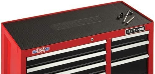 CRAFTSMAN Tool Cabinet with Drawer Liner Roll & Socket Organizer, 52-Inch