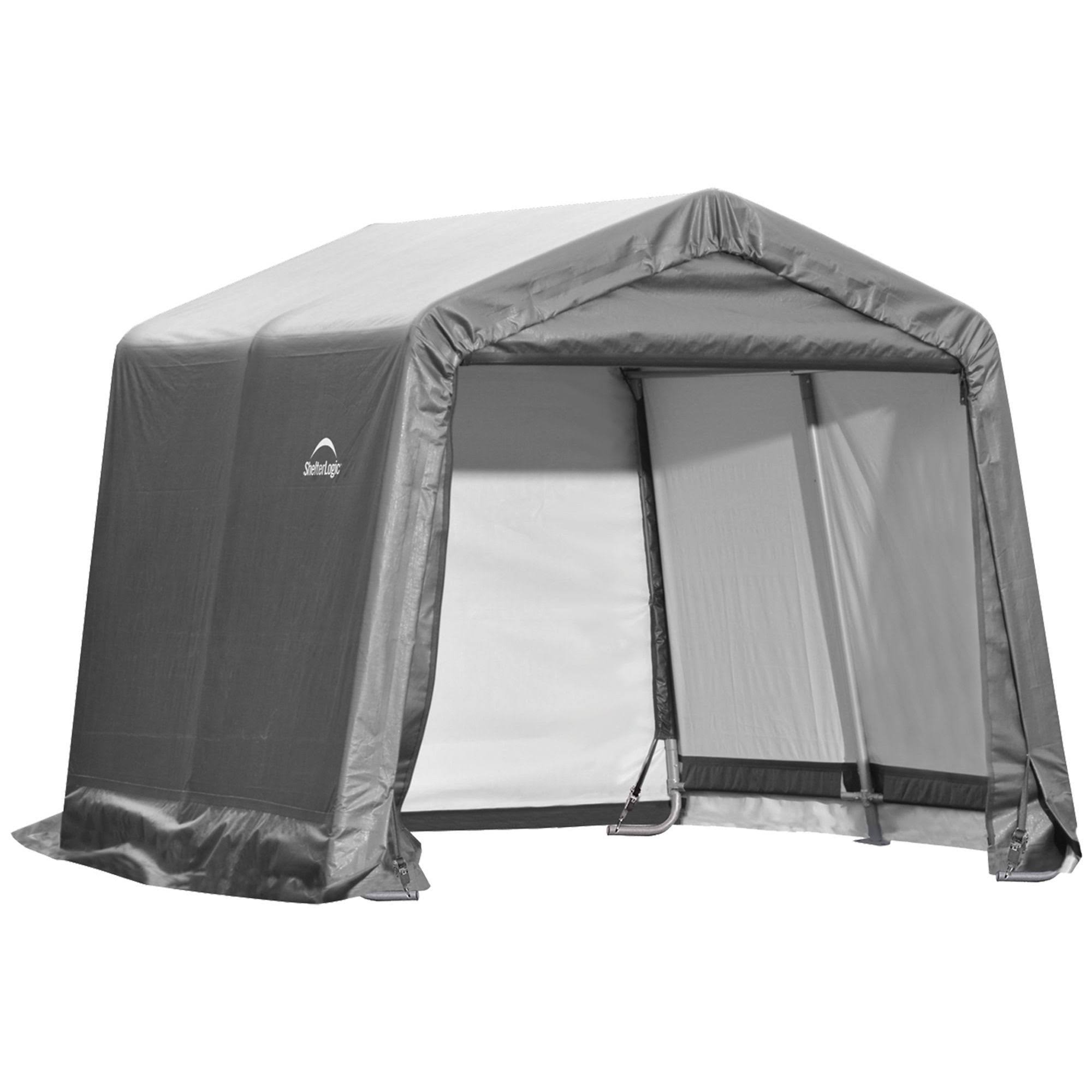 Shelter Logic Shed-in-a-Box Canopy Storage Shed - 6&acute; x 6&acute;