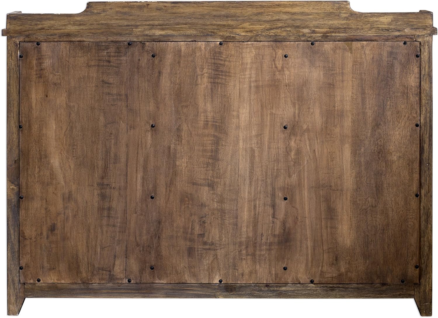 MY SWANKY HOME Rustic Vintage Antique Style Storage Bin Hobby Cabinet Cupboard Six Drawer Wood