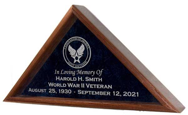 US Air Force Flag Display Case