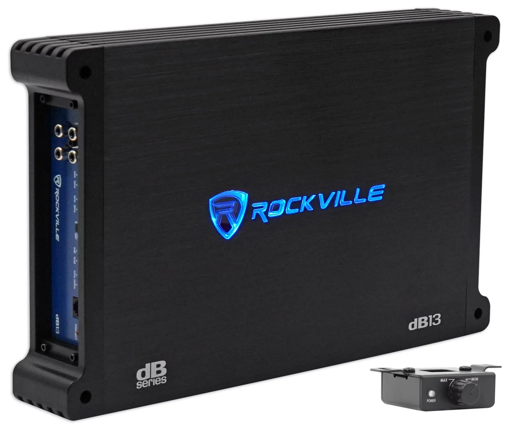 Rockville Punisher 8D1 8" 750w RMS Competition Car Subwoofer+Mono Amplifier Amp