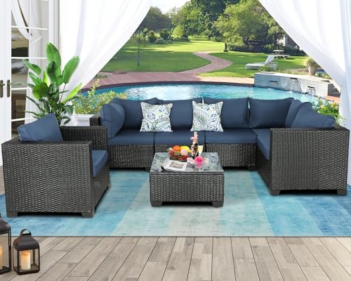 Outdoor Furniture Patio Furniture Sets Conversation Sets Balcony Furniture Outdoor Sectional for Outdoor Indoor Backyard Lawn Garden Porch Poolside