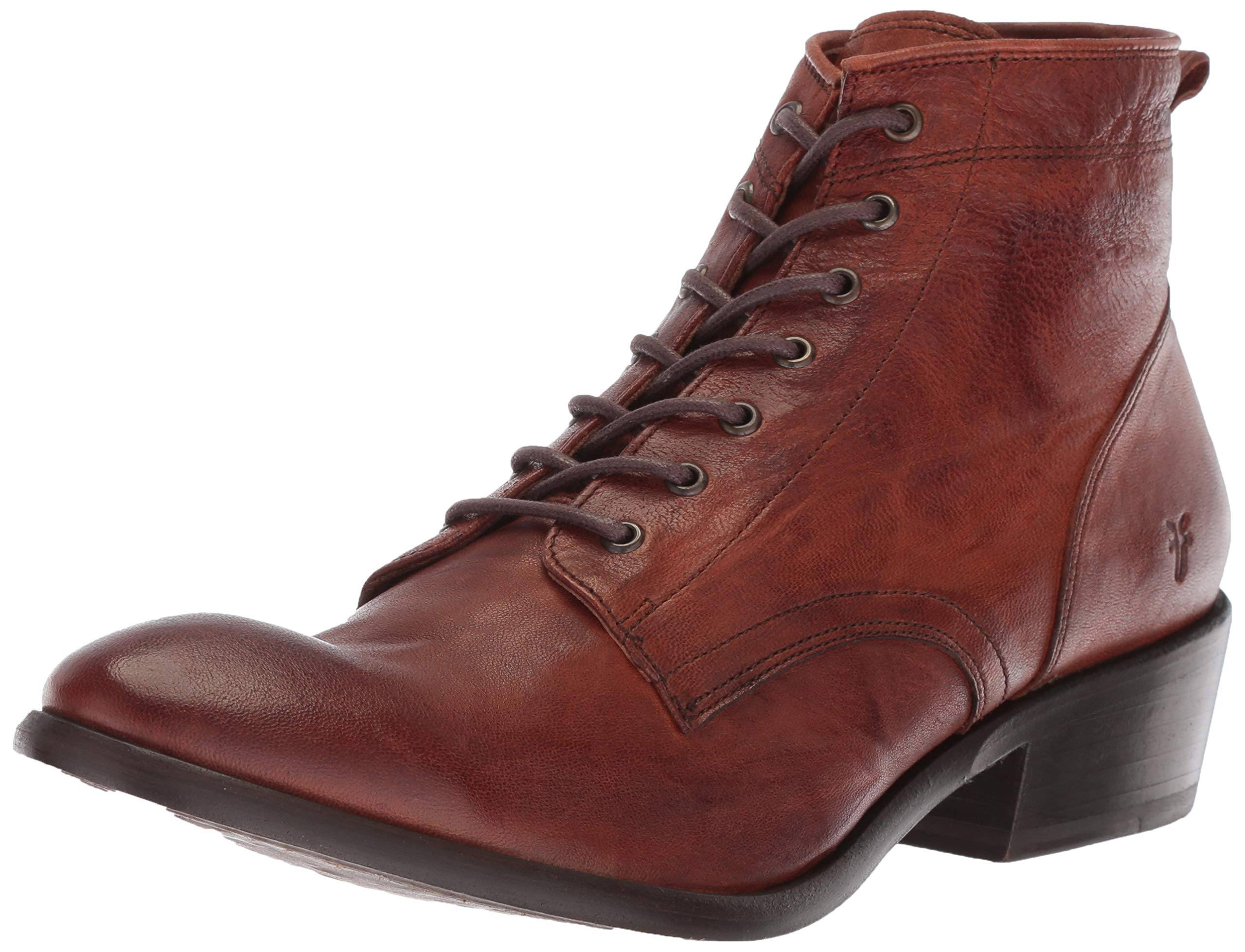Frye | Carson Lace Up | 8.5 US | Cognac - Avayadevconnect