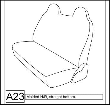 Durafit Seat Covers Made to fit Ford F250-F550 Truck Front Solid Bench Seat Exact Fit Custom Seat Covers Silver Automotive Leatherette