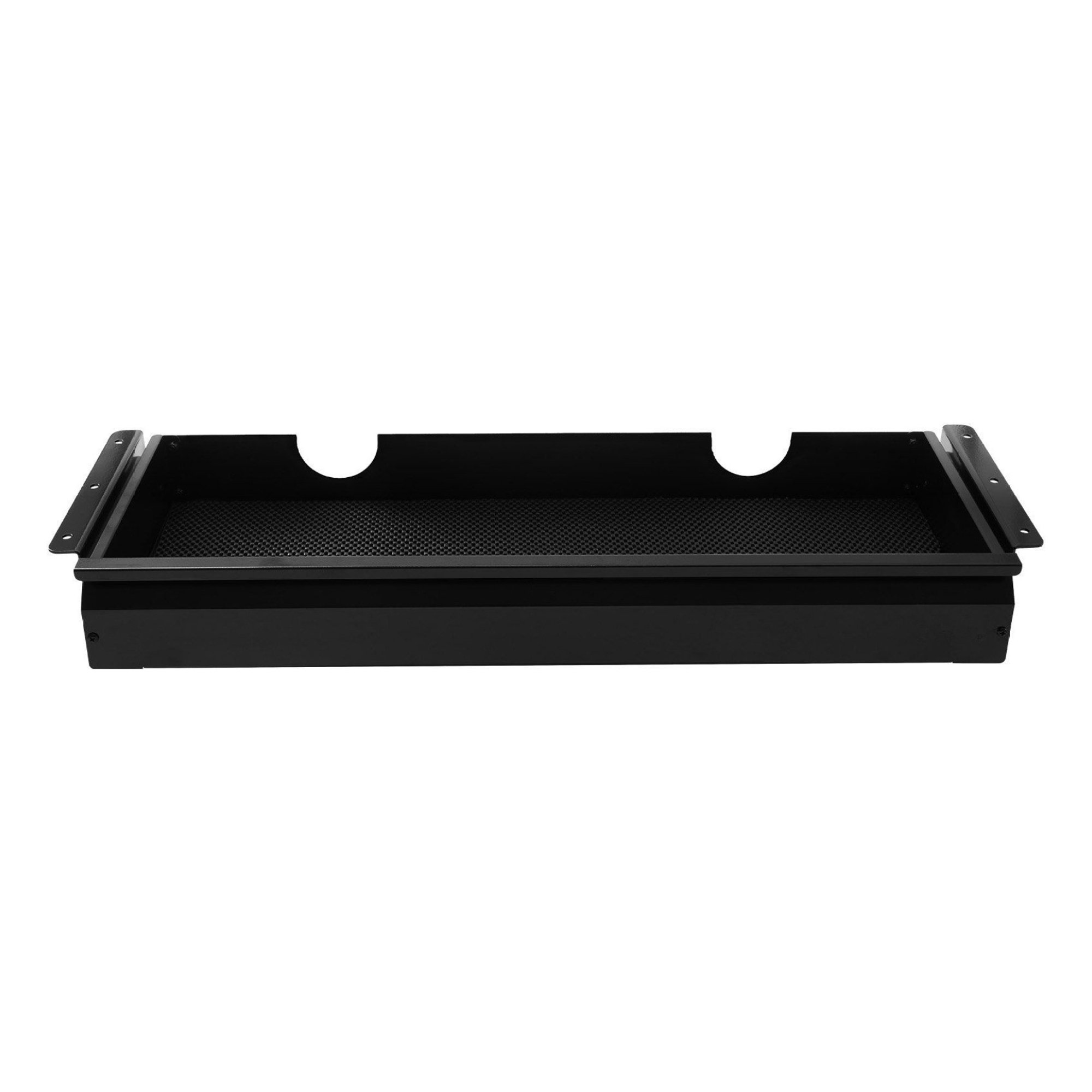 26 inch Under Desk Drawer Organizer, Slide-Out Storage Tray for Home Office, Keyboard Tray, Steel Construction, Smooth Sliding, Space Saver