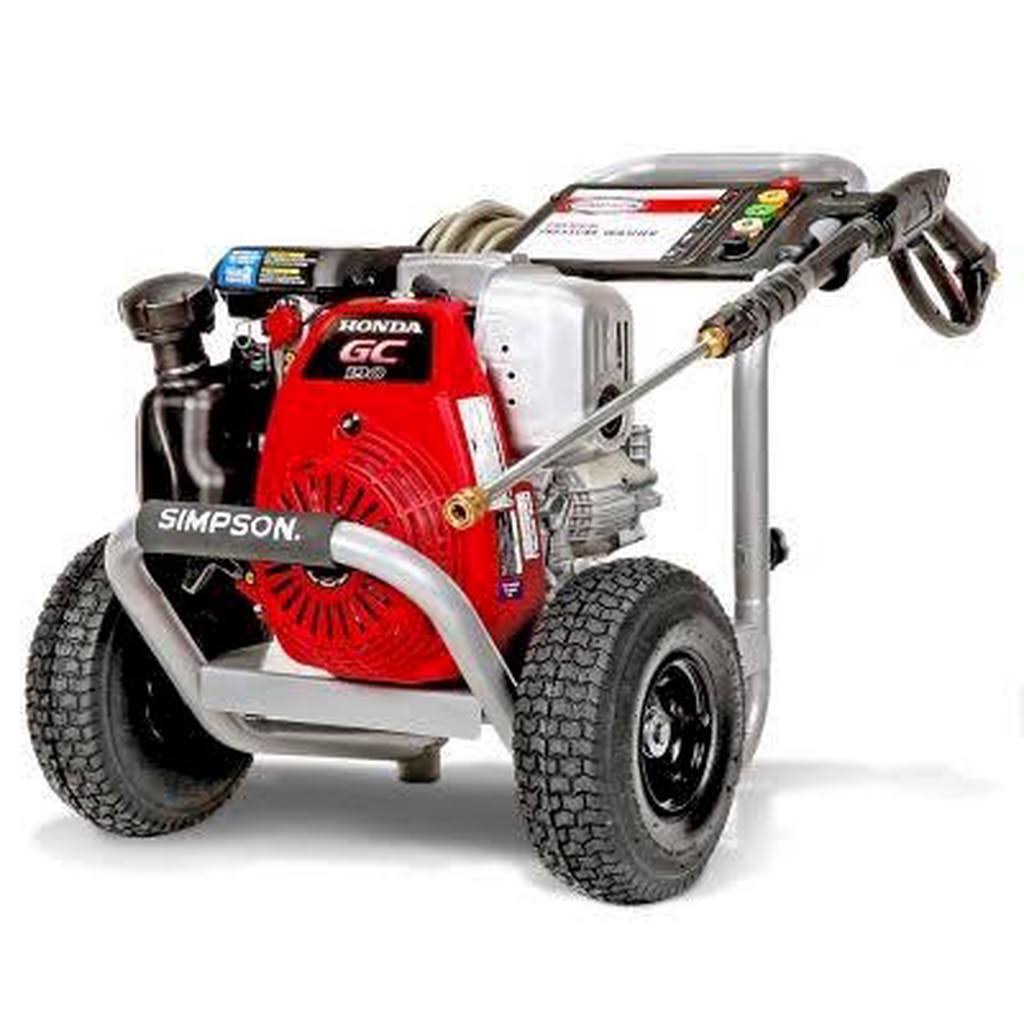 Simpson MegaShot Cold Water Premium Residential GAS Pressure Washer 3300 PSI at 2.4 GPM Honda, OEM Technologies Axial Cam Pump 60921