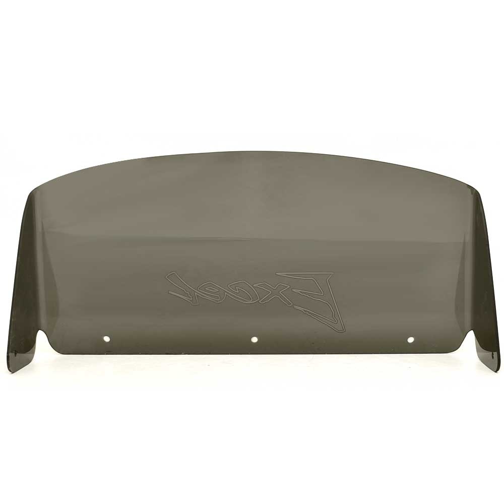 Excel Boat Windshield | 25 1/4 Inch Smoke Plexiglass