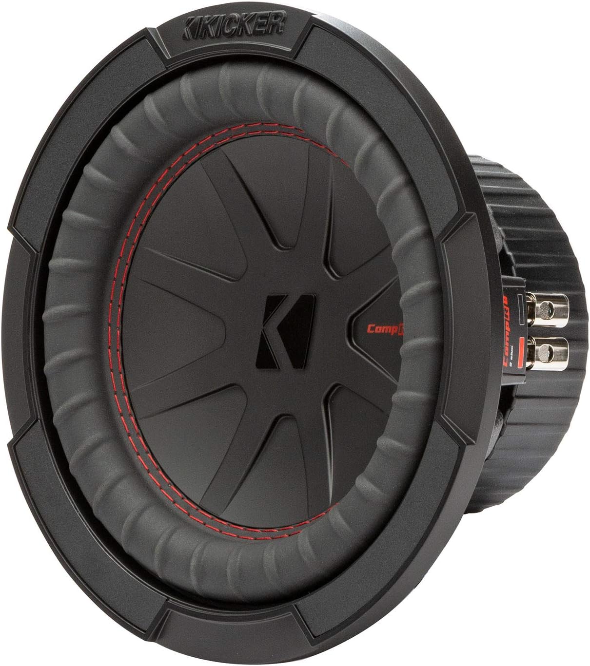 KICKER CompR 8"(20cm) Subwoofer, DVC, 2-ohm, RoHS Compliant