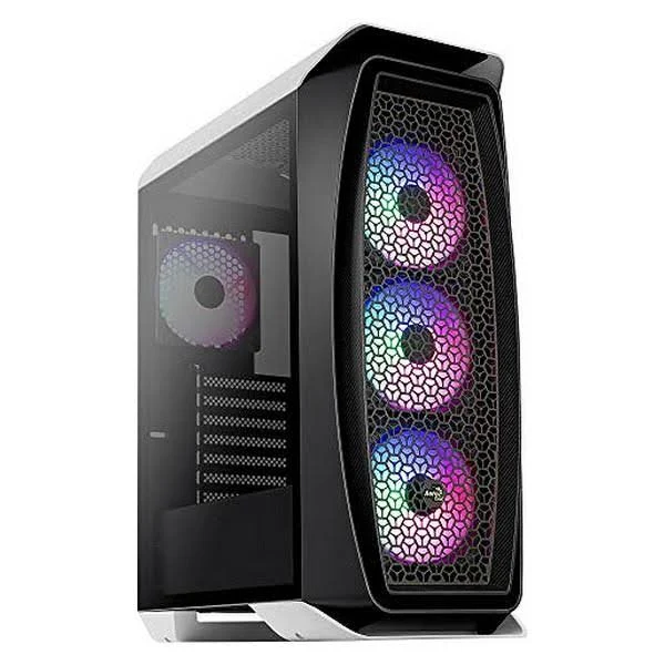 Micro ATX / Mini ITX / ATX Midtower Case Aerocool Aero One Frost RGB LED Ø 12 cm