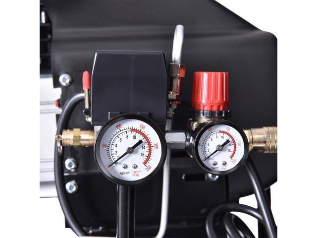 21 Gallon 125 PSI Vertical Air Compressor Cast Iron 2.5HP Motor Portab