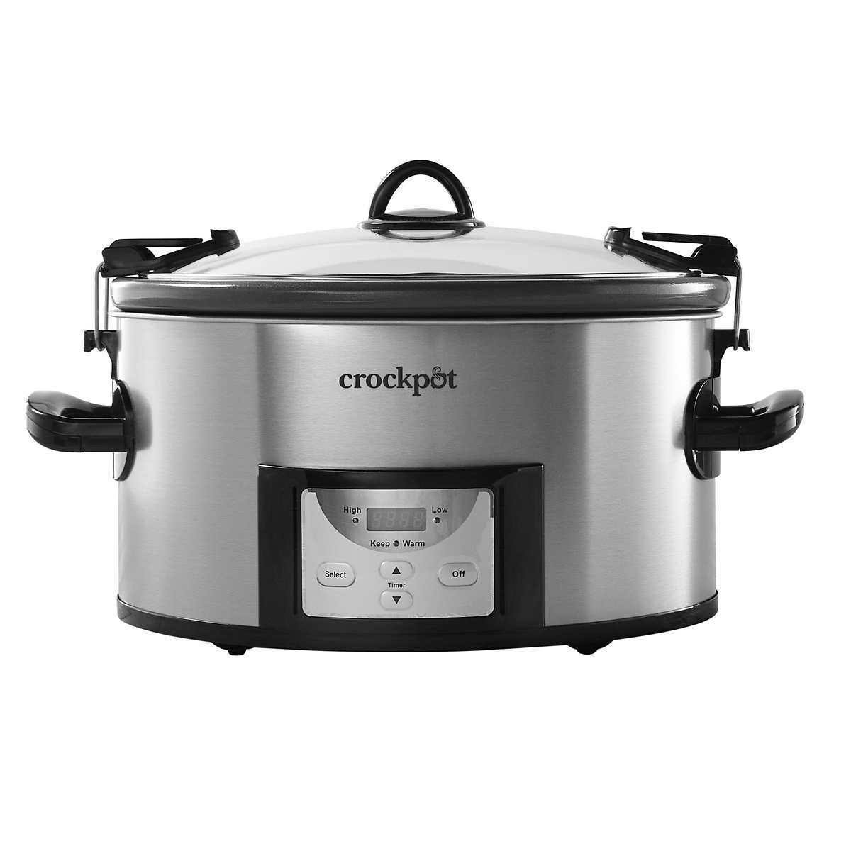 Crock-pot Cook u0026 Carry Digital Countdown Slow Cooker, 7 Quart