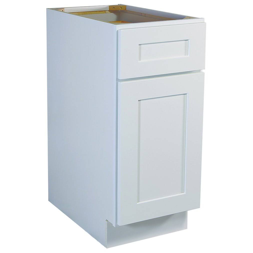 Design House 561324 Brookings 12-Inch Base Cabinet, White Shaker