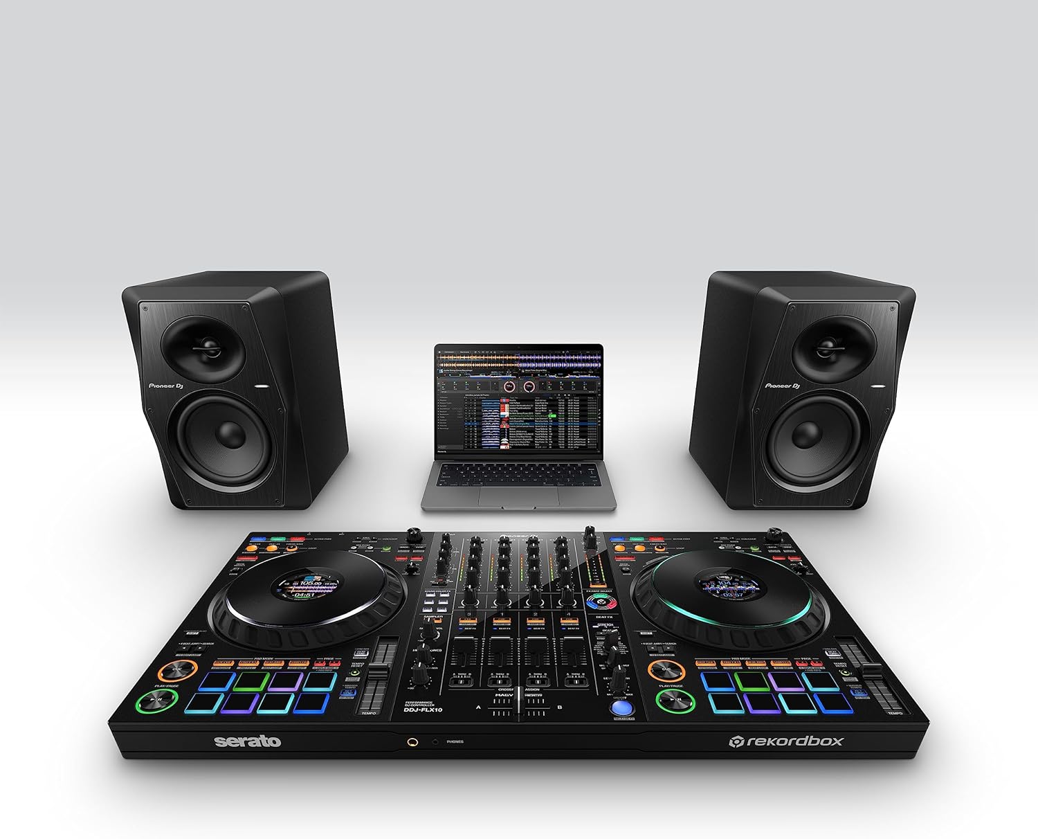 Pioneer DJ DDJ-FLX10 4-deck DJ Controller - Black