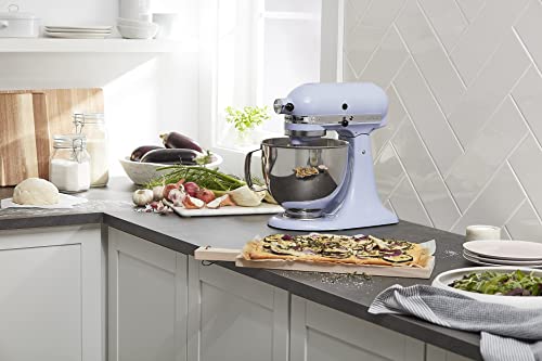 KitchenAid Artisan Series 5 Quart Tilt Head Stand Mixer with Pouring Shield KSM150PS, Removable bowl, Aqua Sky