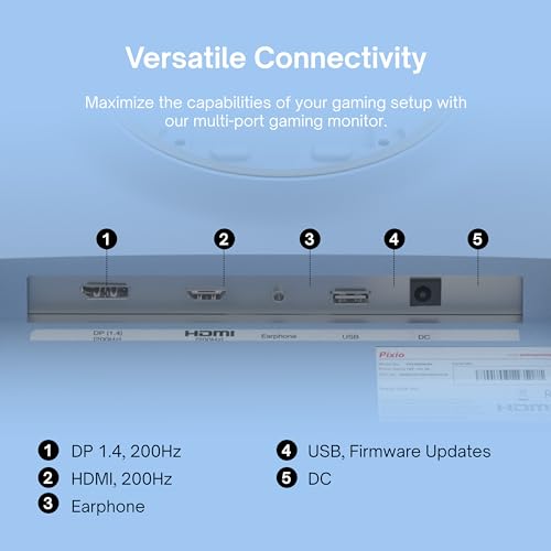 Pixio Wave Gaming Monitors