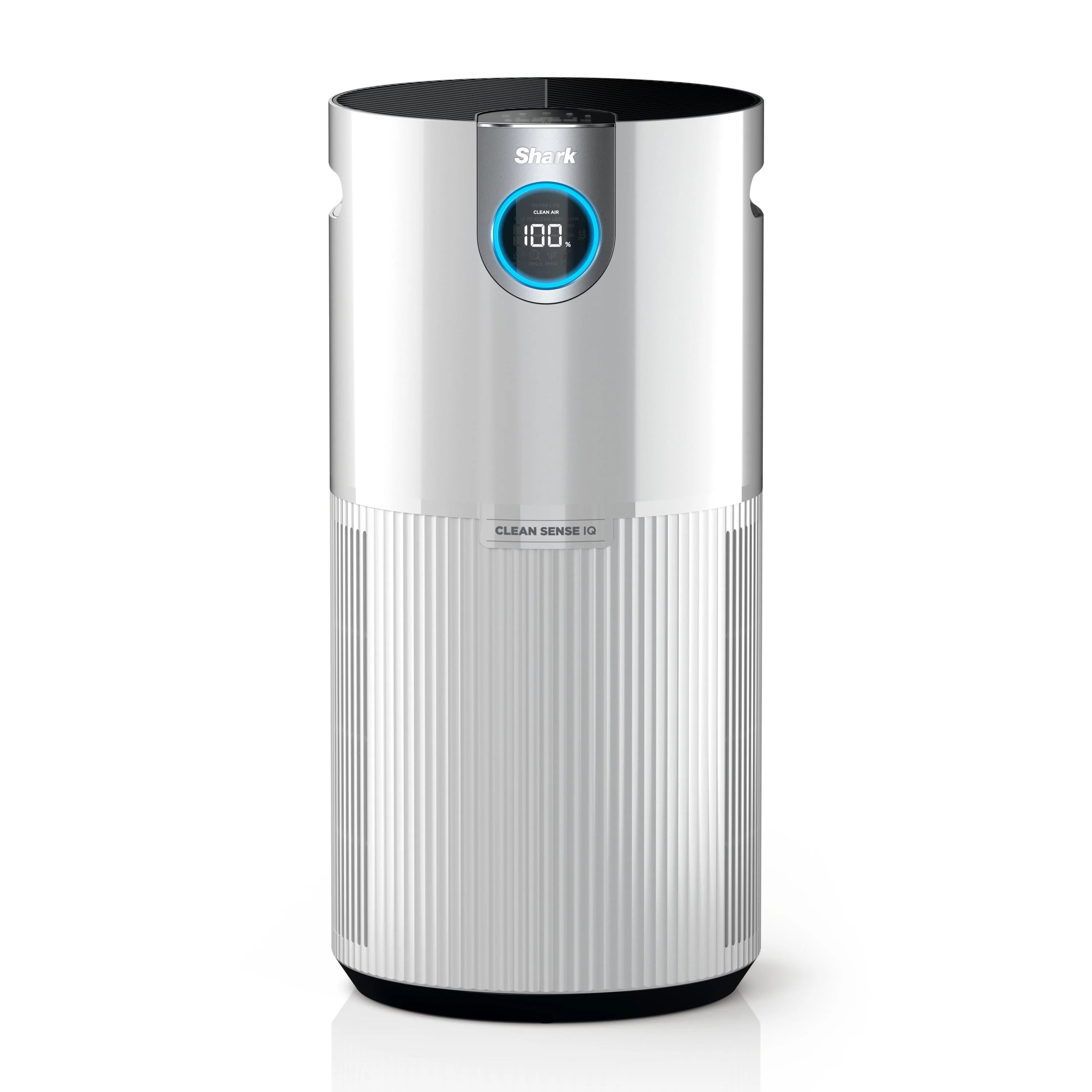 Shark Air Purifier with Nanoseal HEPA, Cleansense IQ, Odor Lock, Cleans up to 500 Sq. Ft, Charcoal Grey, HP100