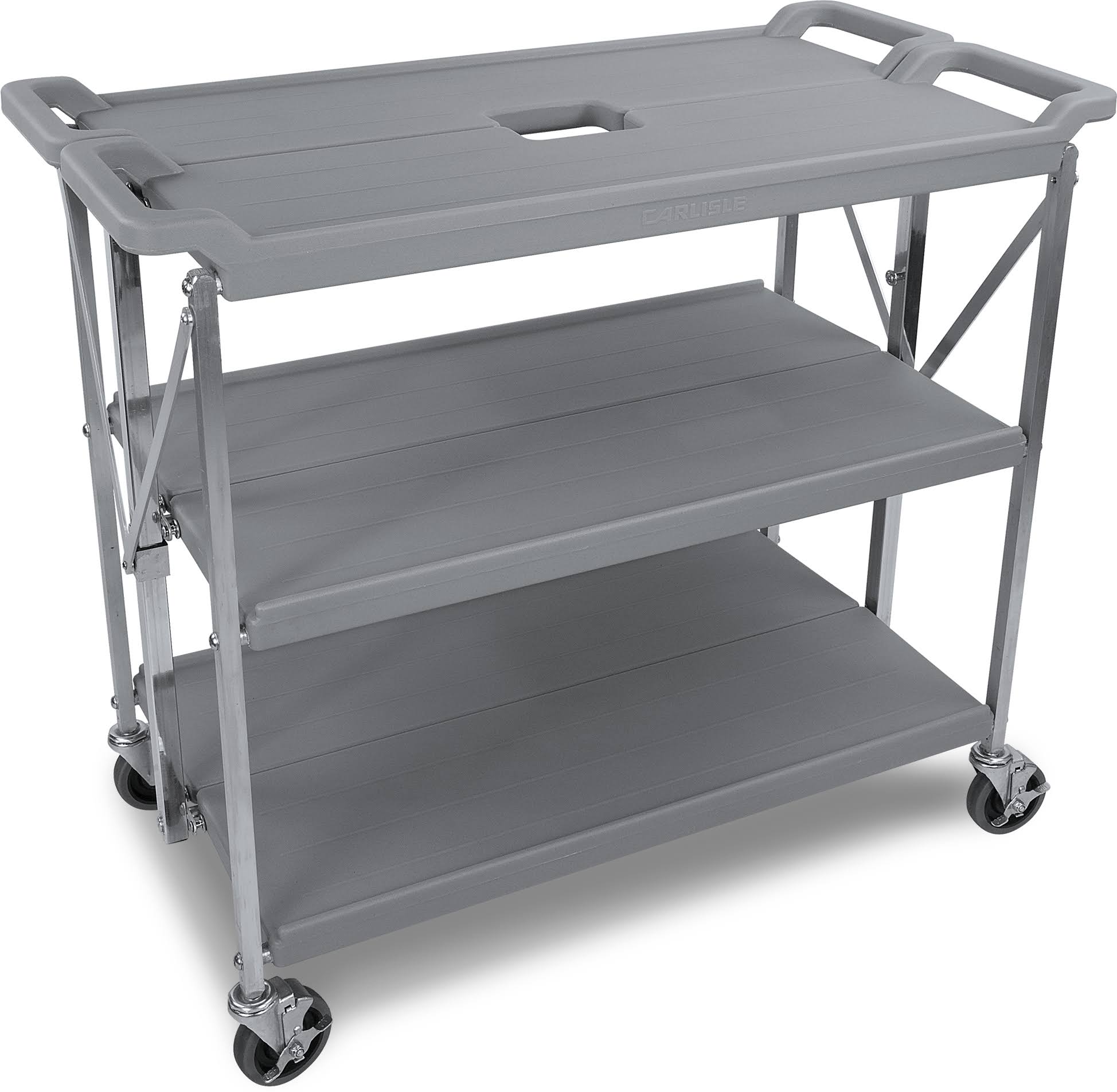 Carlisle SBC203123 Fold &n Go Large Gray Cart