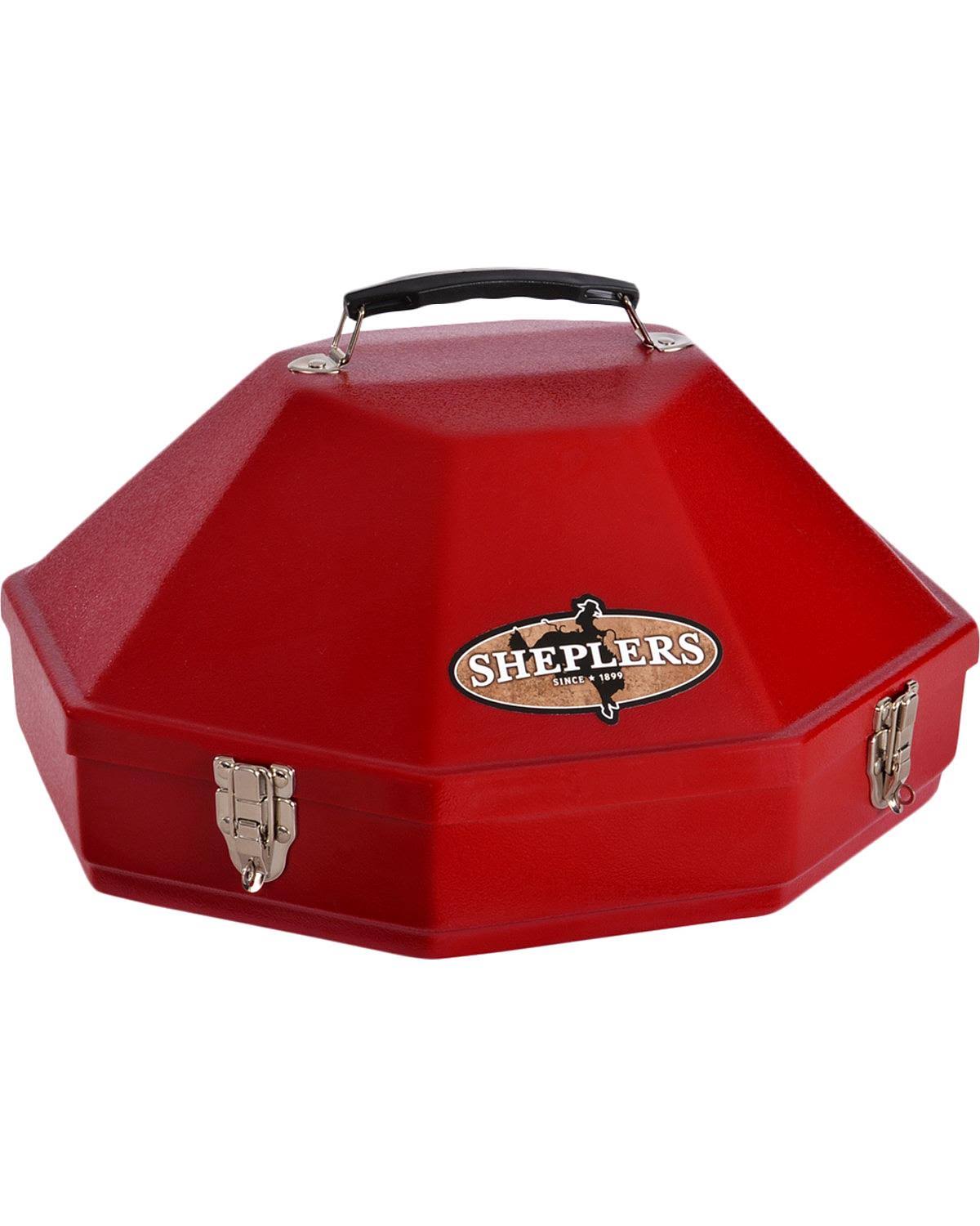 Hammer Plastic Western Hat Can Red