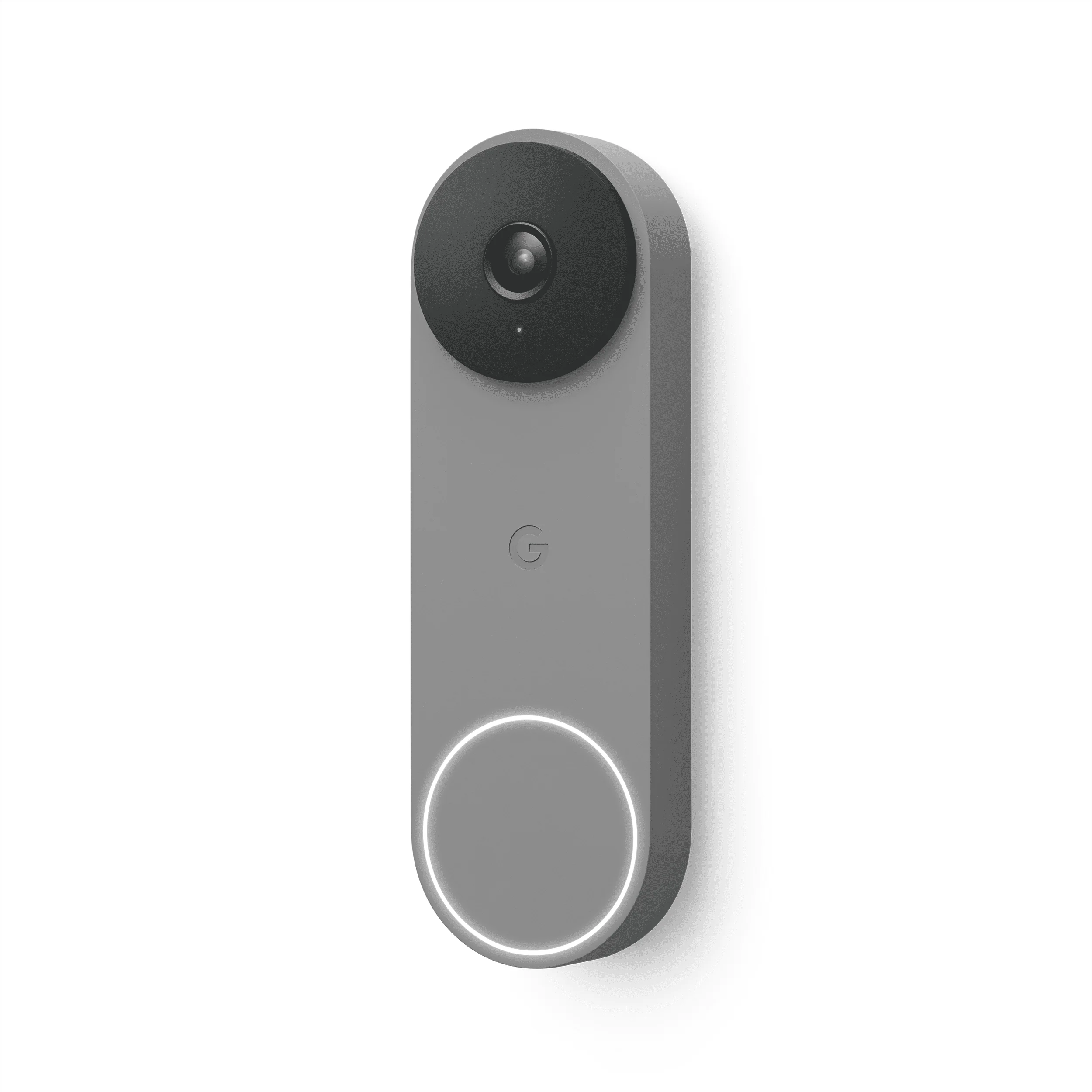 Google Nest Doorbell (Wired, 2nd gen) - Video Doorbell Camera - Doorbell Security Camera - Snow