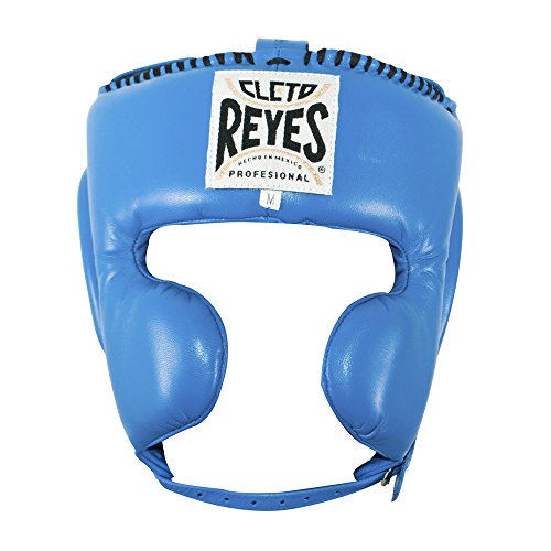 CLETO REYES Boxing Headgear with Cheek Protection for Men and Women, Protective Head Guard Face Saver, Sparring Fighting