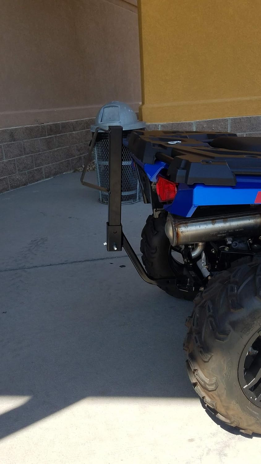 Quick Adjust UTV/ATV Receiver Hitch Spare Tire Carrier (Length 19)