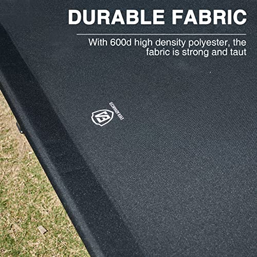 EVER ADVANCED Extra Wide Camping Cot for Adults Oversized XXL Sleeping Cots Folding Cot Bed with Carry Bag, 84.3" L x 41.9" W, Support to 550 lbs