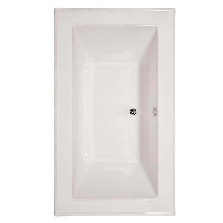 Air Tub Designer Collection Angel Drop-In White Rectangle 6 Jet Acrylic 66 x 42 x 22 Inch