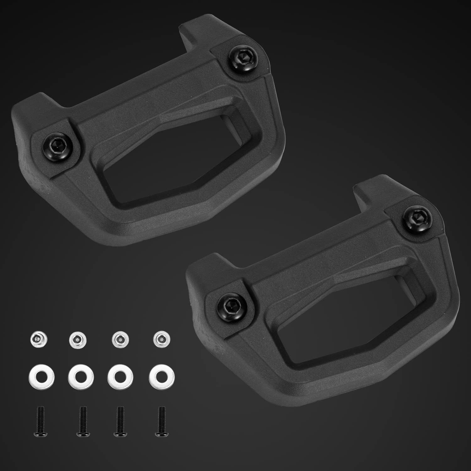 HAKA TOUGH LinQ Cargo Base Kit Brackets with Hardware for Ski-Doo, Sea-Doo ,Can Am LinQ Adapter Accessories,Replace OEM # 860201806 (Pair)