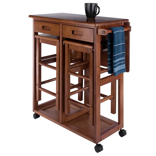 Winsome Suzanne Space Saver Set, for Kitchen, 33", Coffee